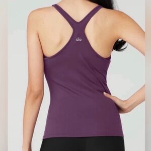 ALO Yoga Dark Plum Tank Top